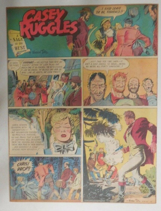 29/31 Casey Ruggles  by Warren Tufts from #1 First Year! 1949 Tabloid 11 x 15 in