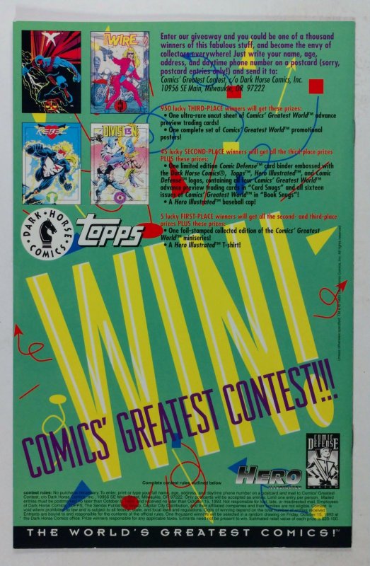 Comics' Greatest World: Barb Wire #1 (1993)