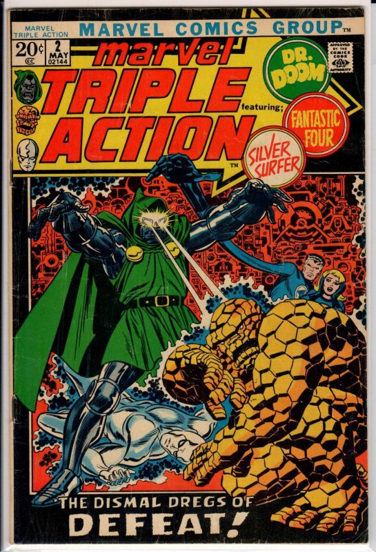 Marvel Triple Action #2 (1972) 5.5 FN-