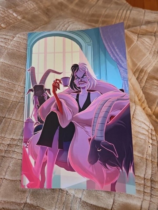 Disney Villains Cruella De Vil #3 Cover E 1:10 Variant Edition Boo Virgin NM