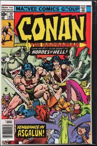 Conan the Barbarian #72 (1977) Conan