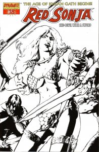 Red Sonja She-Devil With a Sword #18 Sketch Cover F (2007) New