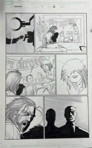 Sentry #7 pg 3 John Romita Jr Original Art Avengers