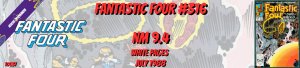 Fantastic Four 316 NM 9.4 Marvel 1988