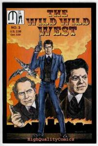 WILD WILD WEST #3, NM+, Secret Service, Lovelace, 1990, more indies in store