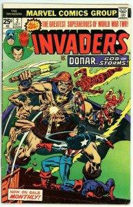 Invaders #2 (1975) - 5.0 VG/FN *The Twilight of the Star-Gods*