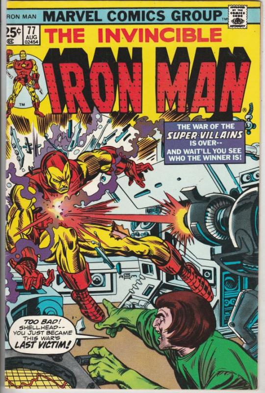 Iron Man #77 (Aug-75) VF High-Grade Iron Man