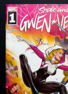 Spider-Gwen: Gwenverse #1 (2022) [KEY] 1st Thorgwen, Nightbird, Spider-Zero - NM