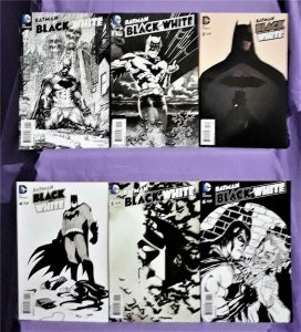 DC Comics BATMAN BLACK and WHITE #1 - 6 Various Writers & Artists (DC, 2013)!
