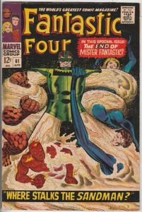 Fantastic Four #61 (Apr-67) VF/NM- High-Grade Fantastic Four, Mr. Fantastic (...