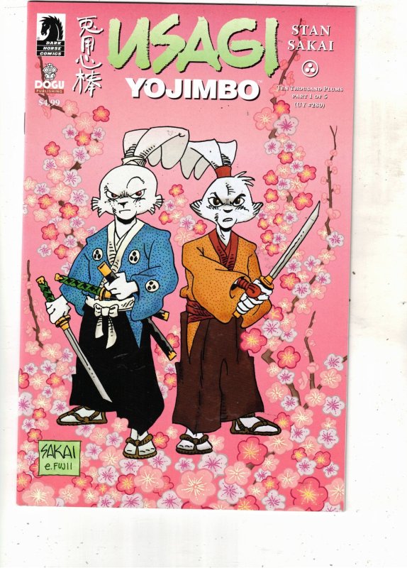 Usagi Yojimbo: Ten Thousand Plums #1 2025 VF/NM 50% OFF High-Grade Stan Saki Art
