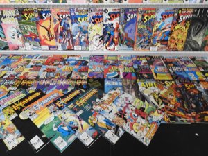 Huge Lot 180+ Comics W/Batman, Firestorm, Aliens, Superman+ Avg VF- Condition!!
