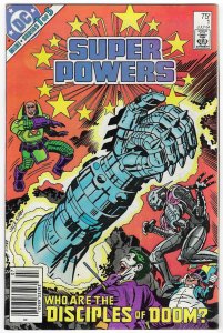 Super Powers #1 Newsstand Edition (1984)