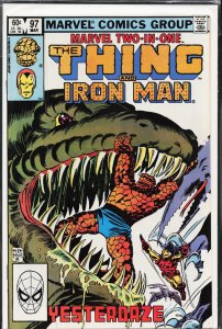 Marvel Two-in-One #97 (1983) The Thing
