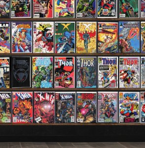 Huge Lot 150+ Comics with X-Men, The Mighty Thor, Thor, Fantastic Four & More!