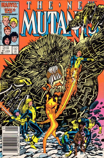 New Mutants, The #47 (Newsstand) VG ; Marvel | low grade comic Chris Claremont