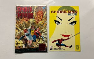 4 Marvel Comics Spider-Man Blue 2 Lost Years 1 Machine Man 2020 1 2 54 LP2