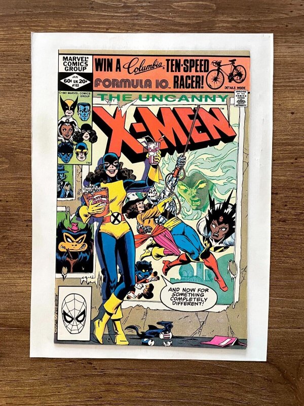 Uncanny X-Men # 153 NM Marvel Comic Book Wolverine Storm Cyclops Beast 1 J858