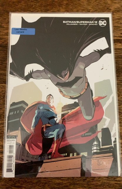 Batman/ Superman #12 Lee Weeks variant