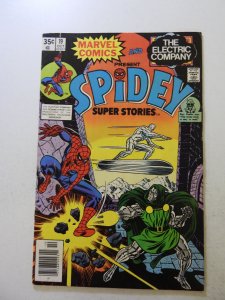 Spidey Super Stories #19 (1976) FN condition name written on back cover