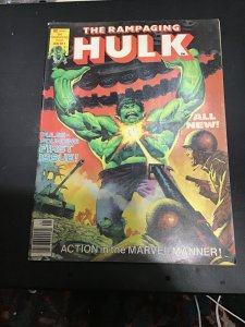 Rampaging Hulk #1 (1977) 1st issue! High-grade! 1st Killer Shrike! VF+ Wow!