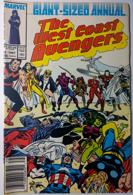 West Coast Avengers Annual #2 (6.5, 1987) NEWSSTAND