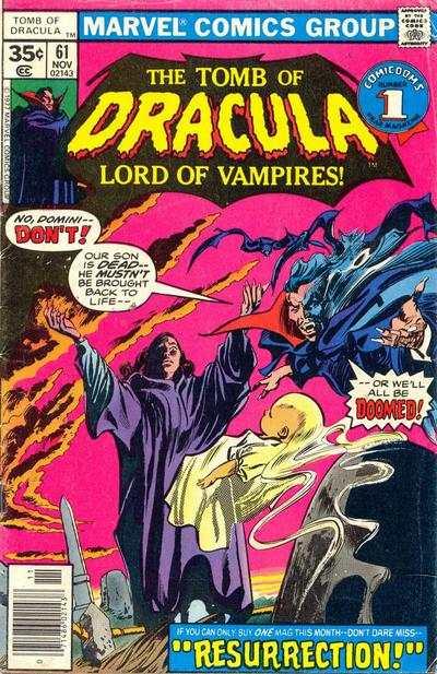 Tomb of Dracula (1972 series) #61, Fine (Stock photo)