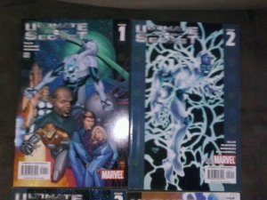 full set ultimate secret complete nick fury marvel comic book fantastic four lot