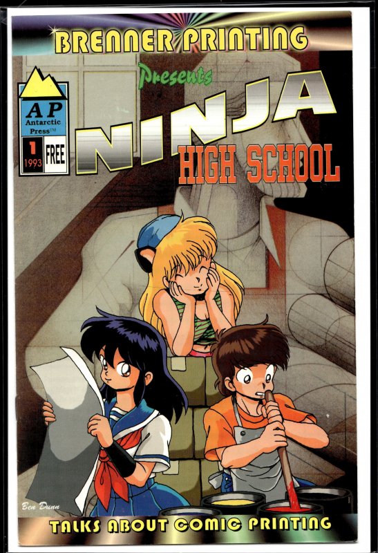Brenner Printing Presents Ninja High School Talks About Comic Book Printing (...