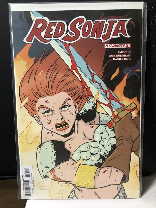 Red Sonja #17 (Cvr E Marques Exc Subscription Var) D. E. Comic Book