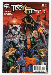 Teen Titans #43 Geoff Johns Deathstroke 1st Enigma 1st Sungirl NM