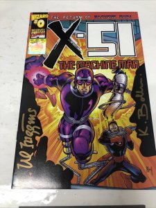 X-51 (1999) # 3 (FN/VF) Variant • Signed Karl Bollers • Michael Higgins • Marvel