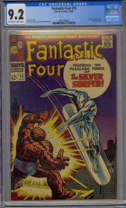 FANTASTIC FOUR #55 CGC 9.2 THING VS SILVER SURFER