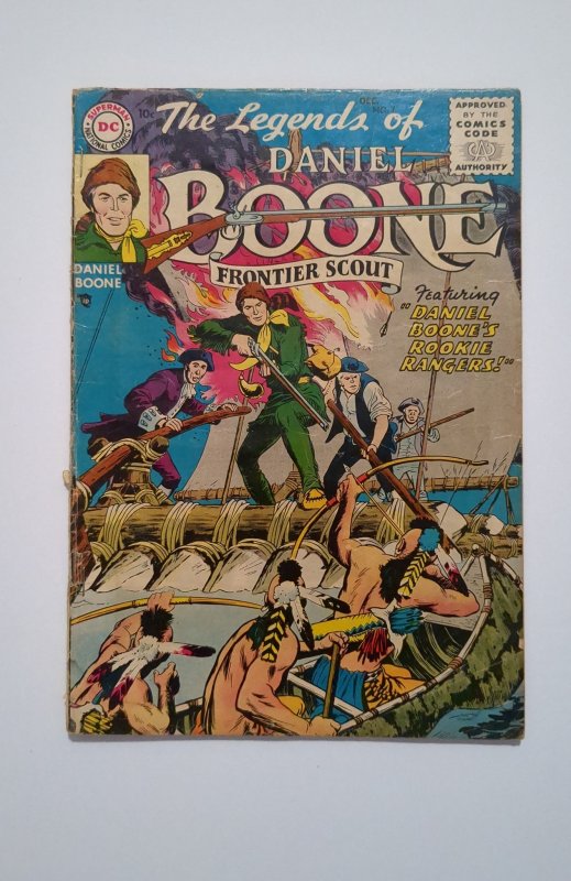 The Legends of Daniel Boone #2 (1955) Good 2.0