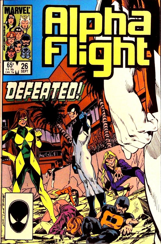 Alpha Flight #26 (1985)