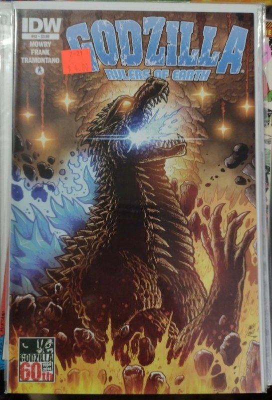 GODZILLA  RULERS OF EARTH # 12  2014 IDW  FIRST  PRINT   MATT FRANK COVER A