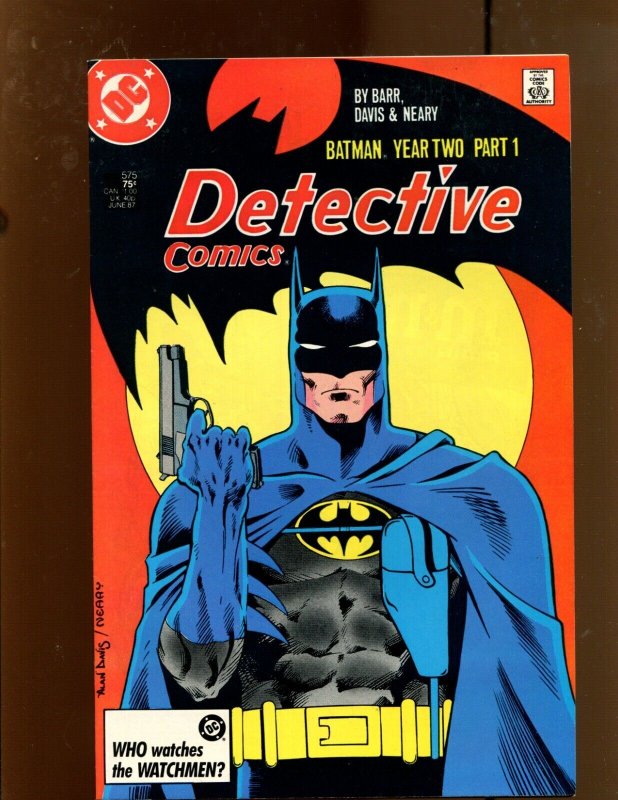 Detective Comics #575 - Alan Davis Cover Art! (9.0/9.2) 1987