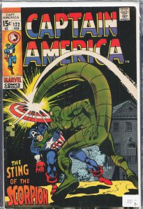 Captain America #122 (1970) Captain America