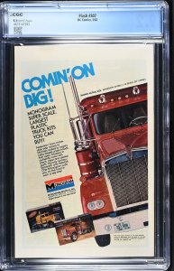 Flash #307 (3/82) Graded CGC 9.2