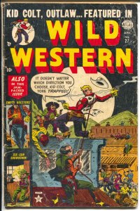 Wild Western #27 1953-Atlas-Kid Colt-George Tuska-G+