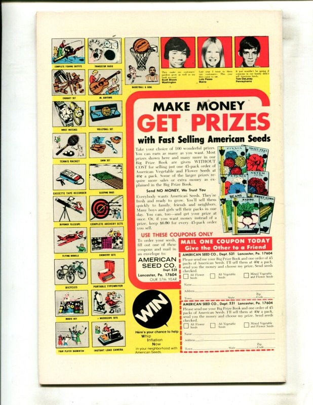 SANDMAN #2 (9.0) JACK KIRBY!! 1975