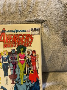 West Coast Avengers Annual #4 1989 Marvel - John Byrne Art  