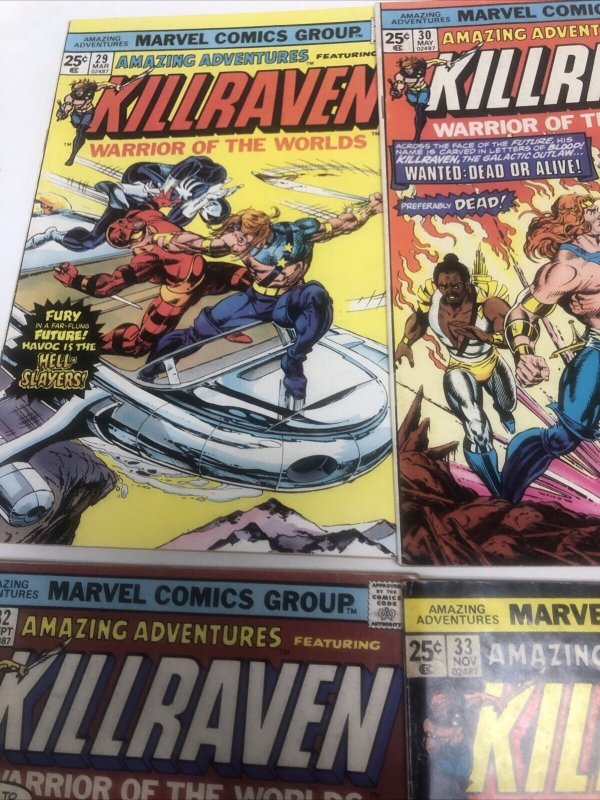 Killraven (1975) Set Issue # 29-34 Marvel Comics • Don Mc Gregor • Silver Age