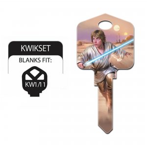 Star Wars Key Blanks (Kwikset-KW, Luke Skywalker)