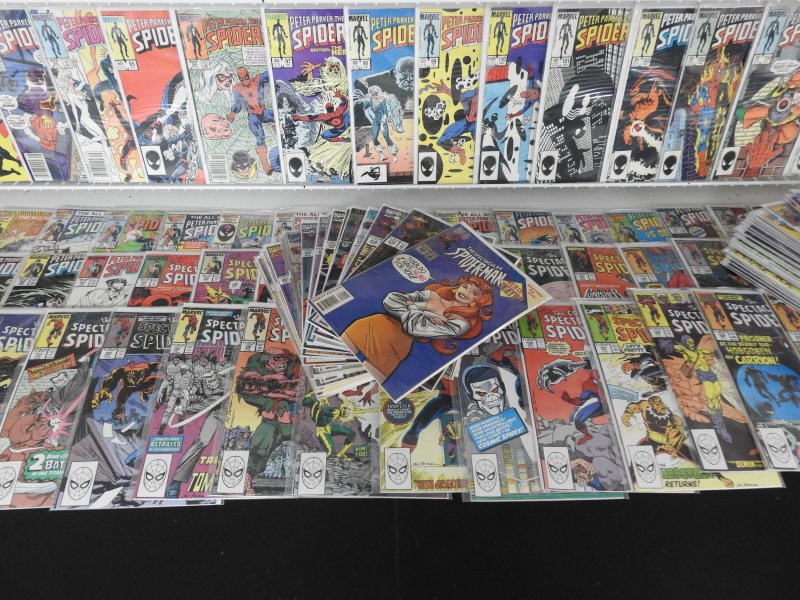 Spectacular Spider-Man #1-263 (missing #250-253) + Some Annuals! Avg. VF-