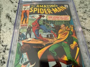 Amazing Spider-Man # 83 CGC Graded 8.0 Marvel Comic Book Schemer Appearance JH12