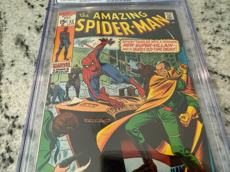 Amazing Spider-Man # 83 CGC Graded 8.0 Marvel Comic Book Schemer Appearance JH12