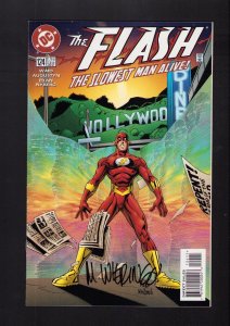 Flash #124 - SIGNED BY MIKE WIERINGO! (8.5/9.0) 1997