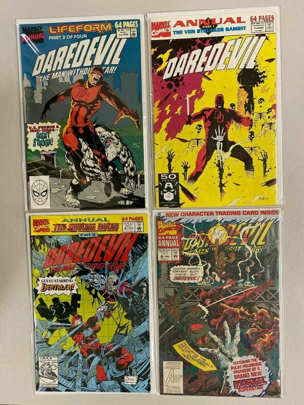 Daredevil run ANN #6-9 4 different books 8.0 VF (1990-93) 