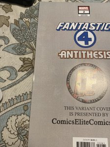 FANTASTIC FOUR: ANTITHESIS #2 (ZIRCHER EXCLUSIVE VIRGIN VARIANT) ~ Marvel